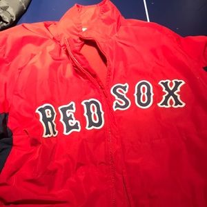 Authentic Red Sox fleece jacket